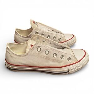 Men 4 Women 6 white converse